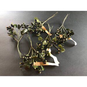 Vtg 1945-1949 Handmade Floral Tulips Stem Artificial Flowers Made In Germany Lot